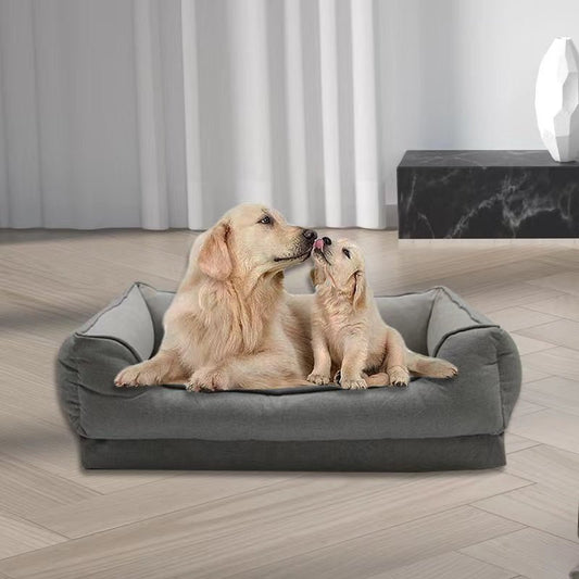 Cotton soft dog bed